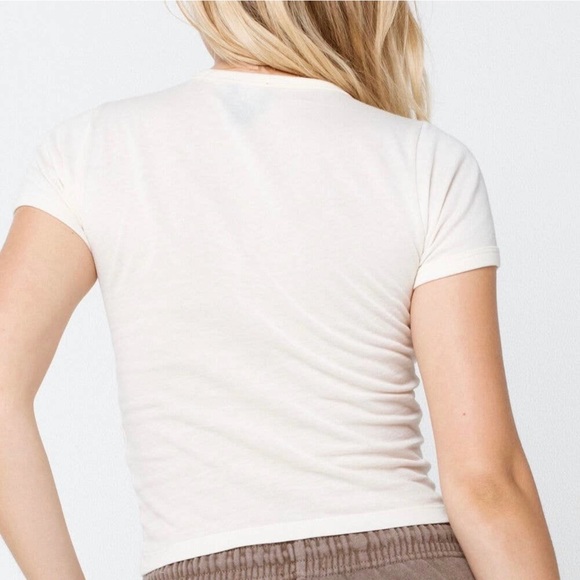 BDG Urban Outfitters Ribbed Tee Top - Picture 3 of 4